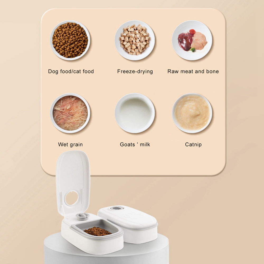 Smart Automatic Pet Feeder - Gravity Food & Water Dispenser