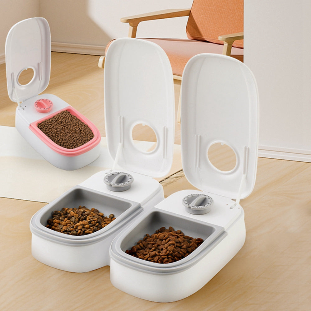 Smart Automatic Pet Feeder - Gravity Food & Water Dispenser