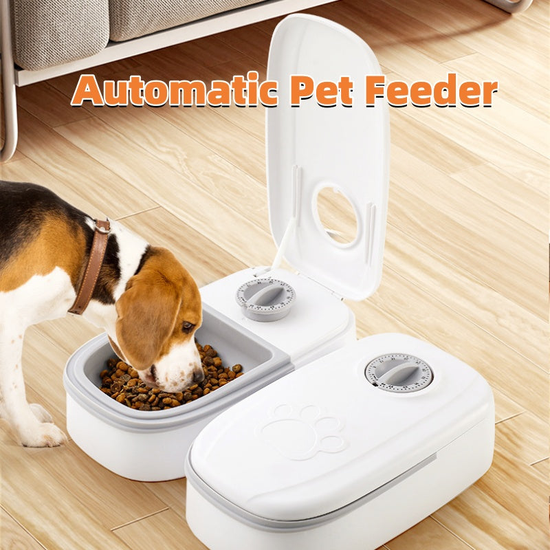 Smart Automatic Pet Feeder - Gravity Food & Water Dispenser