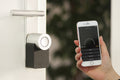 Smart Fingerprint Door Knob - Keyless Entry Biometric Door Lock with App Control