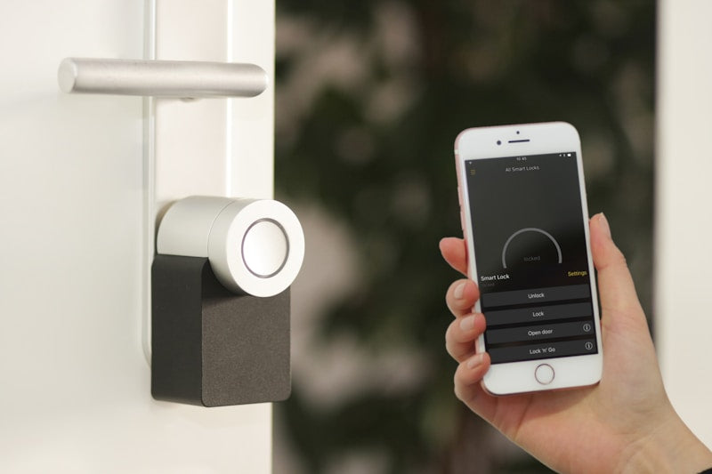 Smart Fingerprint Door Knob - Keyless Entry Biometric Door Lock with App Control