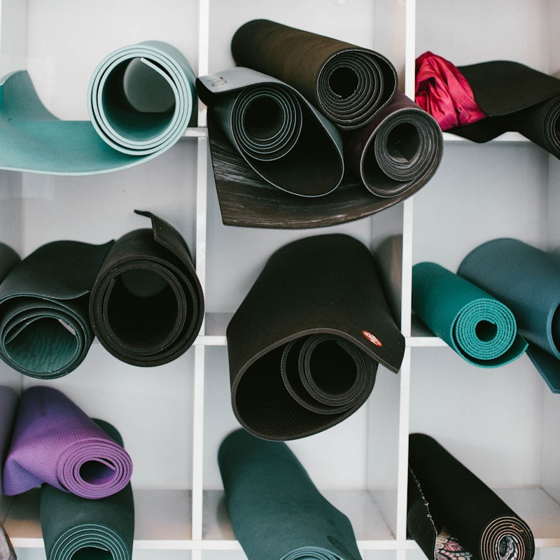 Yoga Mat Extra Thick 6mm with Alignment Lines
